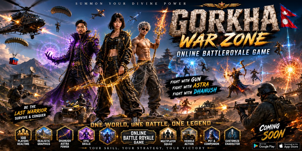 Gorkha War Zone — Online Battle Royale Game
